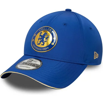 Kepurė išlenkta mėlyna reguliuojama juostelė 9FORTY Retro Chelsea Football Club Premier League New Era