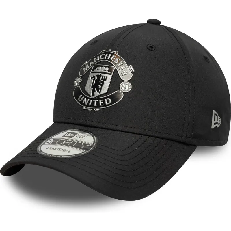 kepure-islenkta-juoda-reguliuojamas-9forty-reflective-manchester-united-football-club-premier-league-new-era