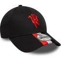 kepure-islenkta-juoda-reguliuojama-juostele-9forty-stripe-manchester-united-football-club-premier-league-new-era