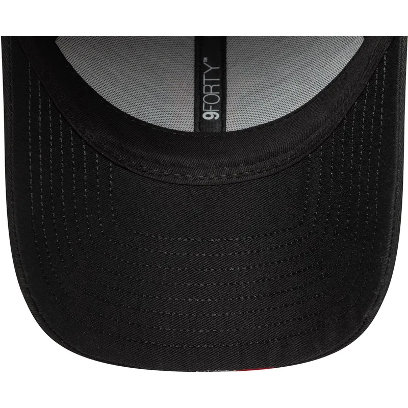 kepure-islenkta-juoda-reguliuojamas-9forty-stripe-manchester-united-football-club-premier-league-new-era