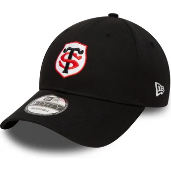 Cap išlenkta black adjustable strap 9FORTY Team Stade Toulousain Top 14 New Era