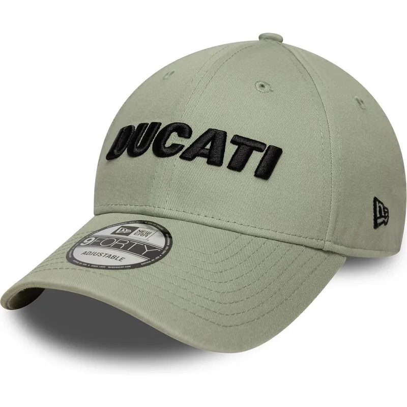 kepure-islenkta-zalia-reguliuojamas-9forty-seasonal-ducati-motor-motogp-new-era