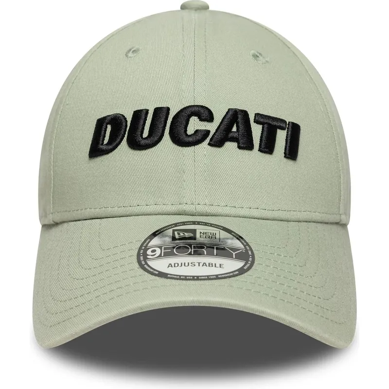 kepure-islenkta-zalia-reguliuojamas-9forty-seasonal-ducati-motor-motogp-new-era