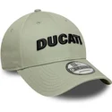 gorra-curva-verde-ajustable-9forty-seasonal-de-ducati-motor-motogp-de-new-era