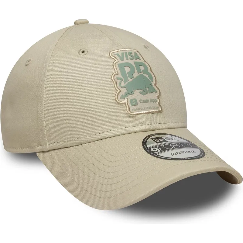 cap-islenkta-beige-adjustable-strap-9forty-seasonal-racing-bulls-f1-team-formula-1-new-era cap-islenkta-beige-adjustable-strap-9forty-seasonal-racing-bulls-f1-team-formula-1-new-era