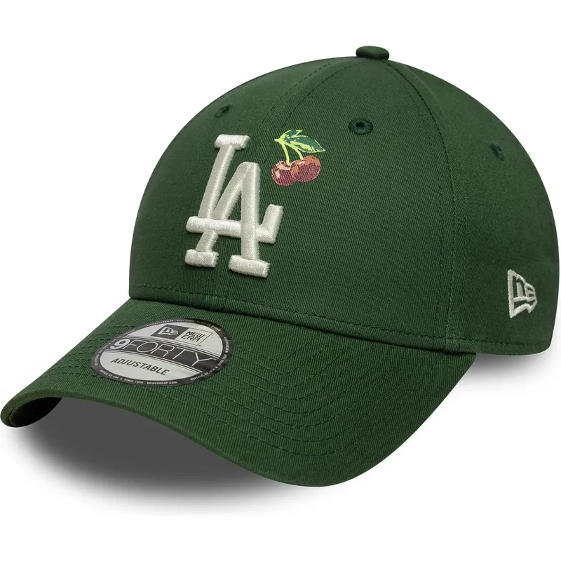 zielona-regulowana-czapka-z-zakrzywionym-daszkiem-9forty-fruit-icon-los-angeles-dodgers-mlb-new-era