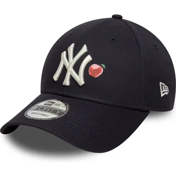Granatowa regulowana czapka z zakrzywionym daszkiem 9FORTY Fruit Icon New York Yankees MLB New Era