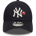 new-era-curved-brim-9forty-fruit-icon-new-york-yankees-mlb-navy-blue-adjustable-cap