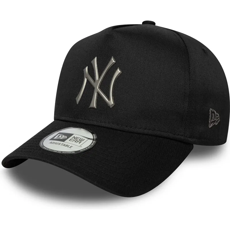 czarna-czapka-z-zakrzywionym-daszkiem-snapback-9forty-e-frame-metallic-new-york-yankees-mlb-new-era