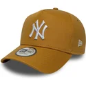 cap-islenkta-brown-snapback-9forty-e-frame-league-essential-new-york-yankees-mlb-new-era