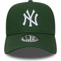cap-islenkta-green-snapback-9forty-e-frame-league-essential-new-york-yankees-mlb-new-era