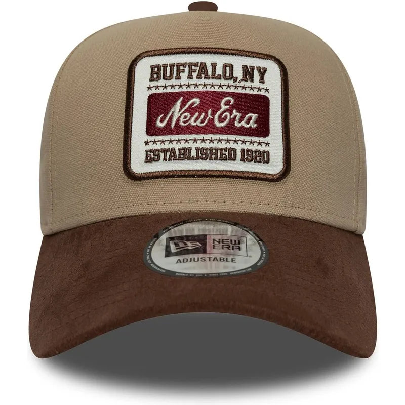 cap-islenkta-brown-adjustable-strap-e-frame-new-era