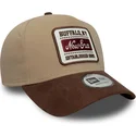 kepure-islenkta-ruda-reguliuojamas-9forty-e-frame-patch-suede-new-era