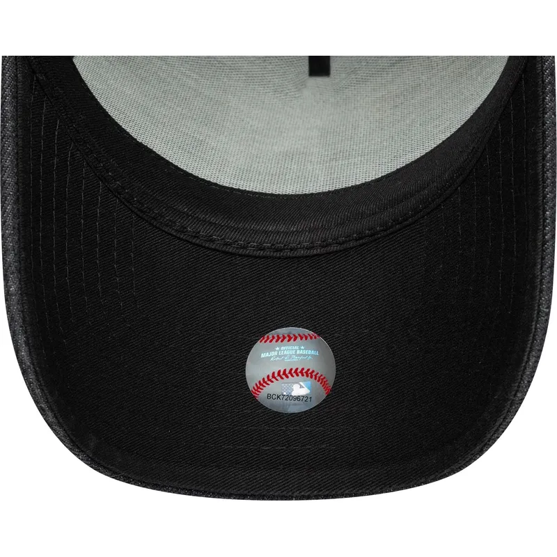 czarna-czapka-z-zakrzywionym-daszkiem-snapback-9forty-e-frame-denim-los-angeles-dodgers-mlb-new-era