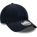 kepure-islenkta-tamsiai-melyna-reguliuojamas-9forty-m-crown-cord-new-york-yankees-mlb-new-era