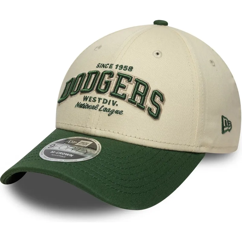 cap-islenkta-beige-adjustable-strap-9forty-m-crown-wordmark-los-angeles-dodgers-mlb-new-era