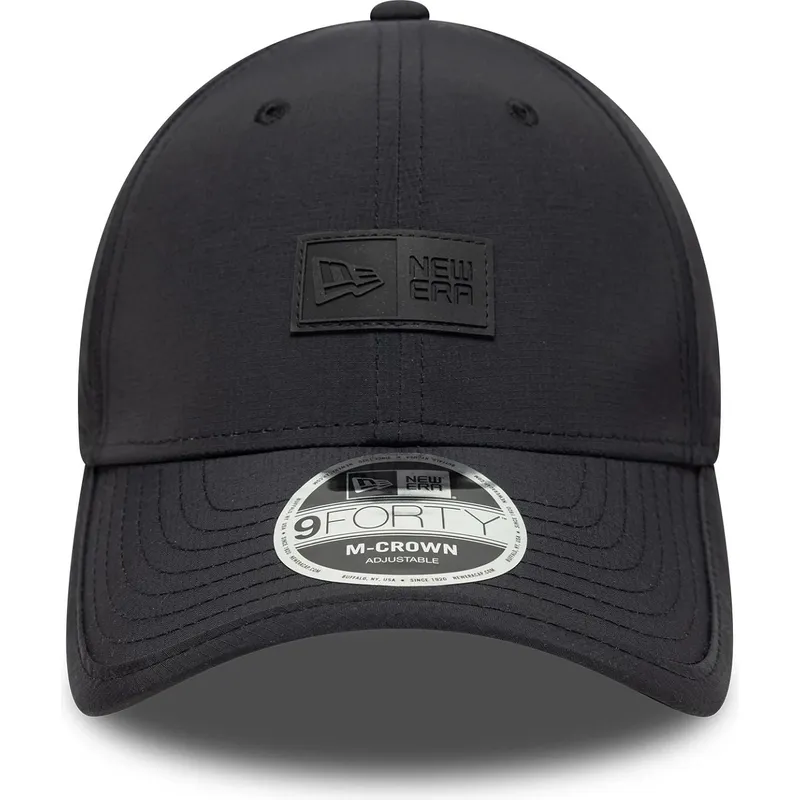 kepure-islenkta-juoda-reguliuojama-juostele-9forty-m-crown-sport-new-era