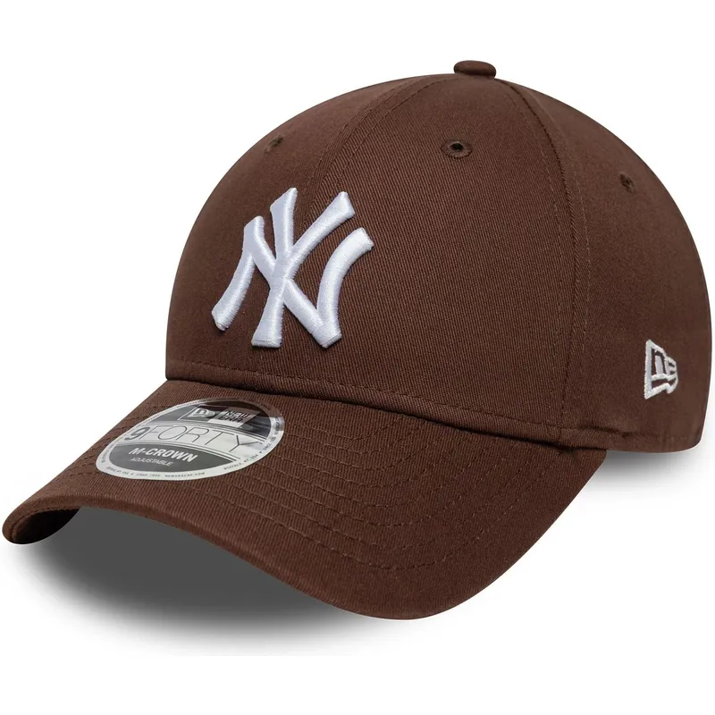 gorra-curva-marron-snapback-9forty-m-crown-de-new-york-yankees-mlb-de-new-era