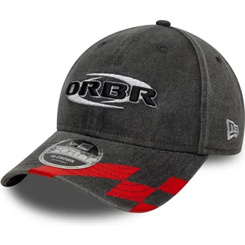 Cap išlenkta black snapback 9FORTY M-Crown Washed Red Bull Racing Formula 1 New Era