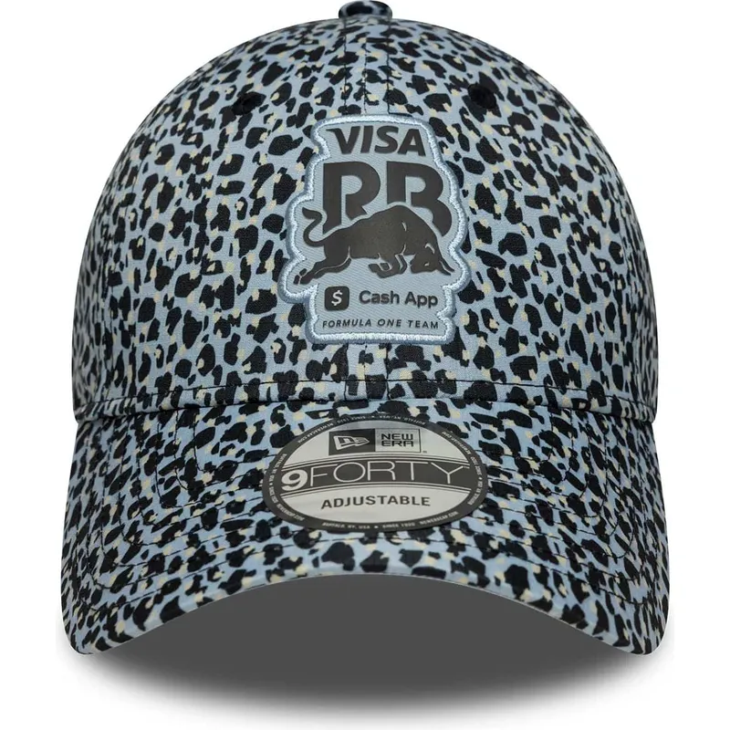 cap-islenkta-leopard-adjustable-strap-9forty-m-crown-racing-bulls-f1-team-formula-1-new-era