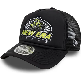 Kepurė išlenkta vilkikas juoda snapback 9FORTY M-Crown Graphic New Era