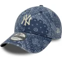 gorra-curva-azul-ajustable-9twenty-washed-paisley-de-new-york-yankees-mlb-de-new-era