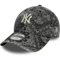 gorra-curva-negra-ajustable-9twenty-washed-paisley-de-new-york-yankees-mlb-de-new-era