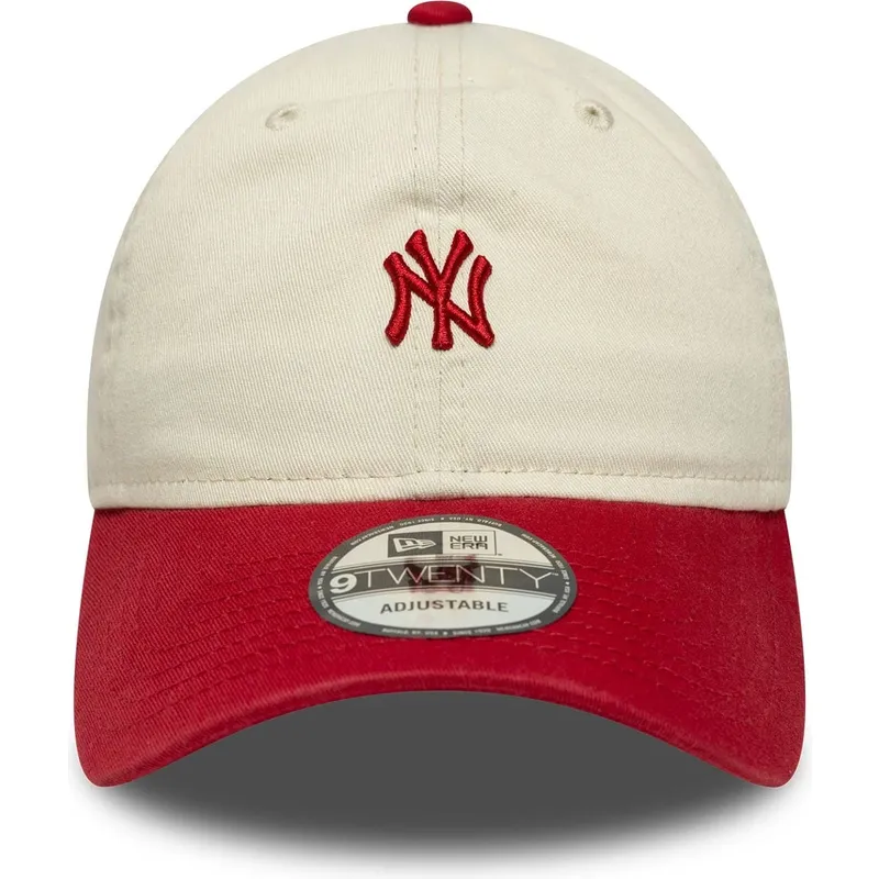 cap-islenkta-beige-adjustable-strap-9twenty-mini-washed-new-york-yankees-mlb-new-era