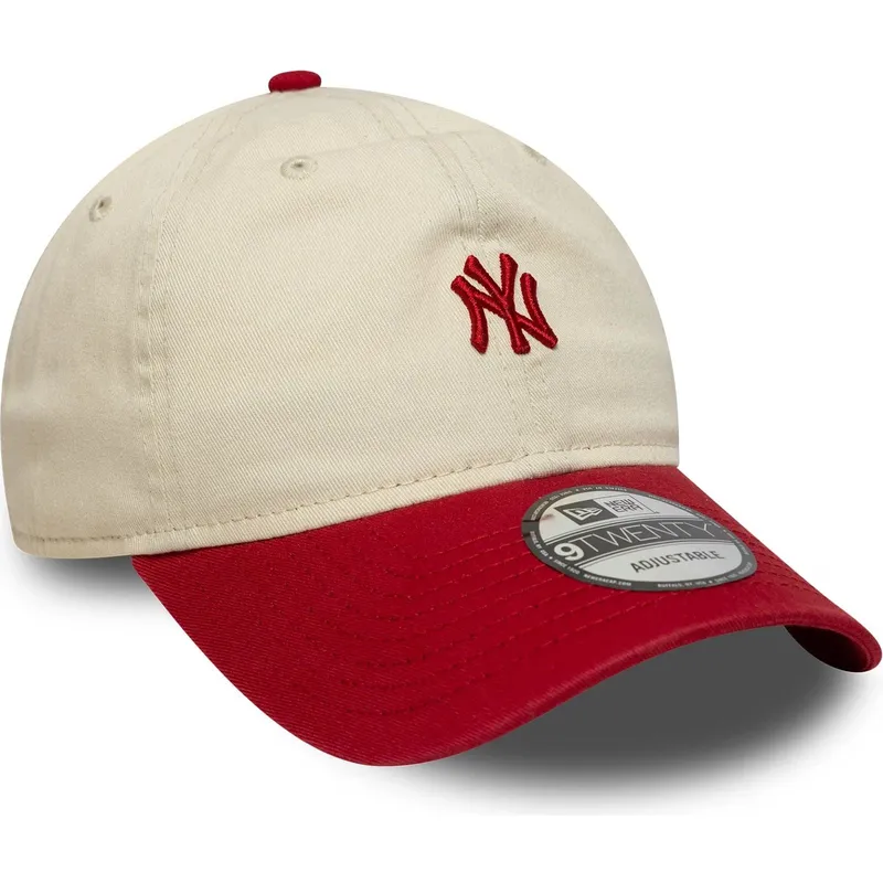 cap-islenkta-beige-adjustable-strap-9twenty-mini-washed-new-york-yankees-mlb-new-era