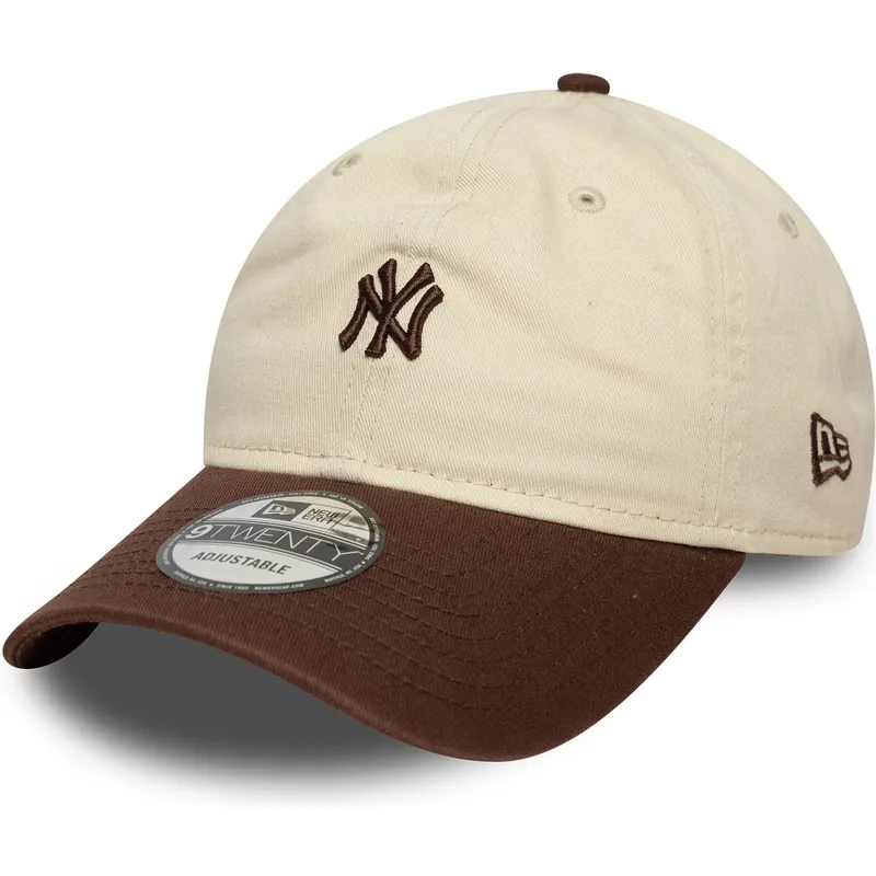 kepure-islenkta-smelio-reguliuojamas-9twenty-mini-washed-new-york-yankees-mlb-new-era