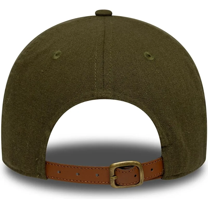 kepure-islenkta-zalia-reguliuojamas-9twenty-linen-los-angeles-dodgers-mlb-new-era