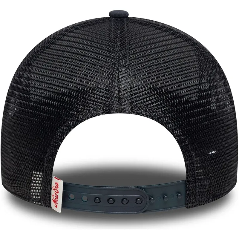 kepure-islenkta-tamsiai-melyna-snapback-a-frame-oval-canvas-distress-new-era