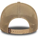 kepure-islenkta-ruda-snapback-a-frame-oval-canvas-distress-new-era