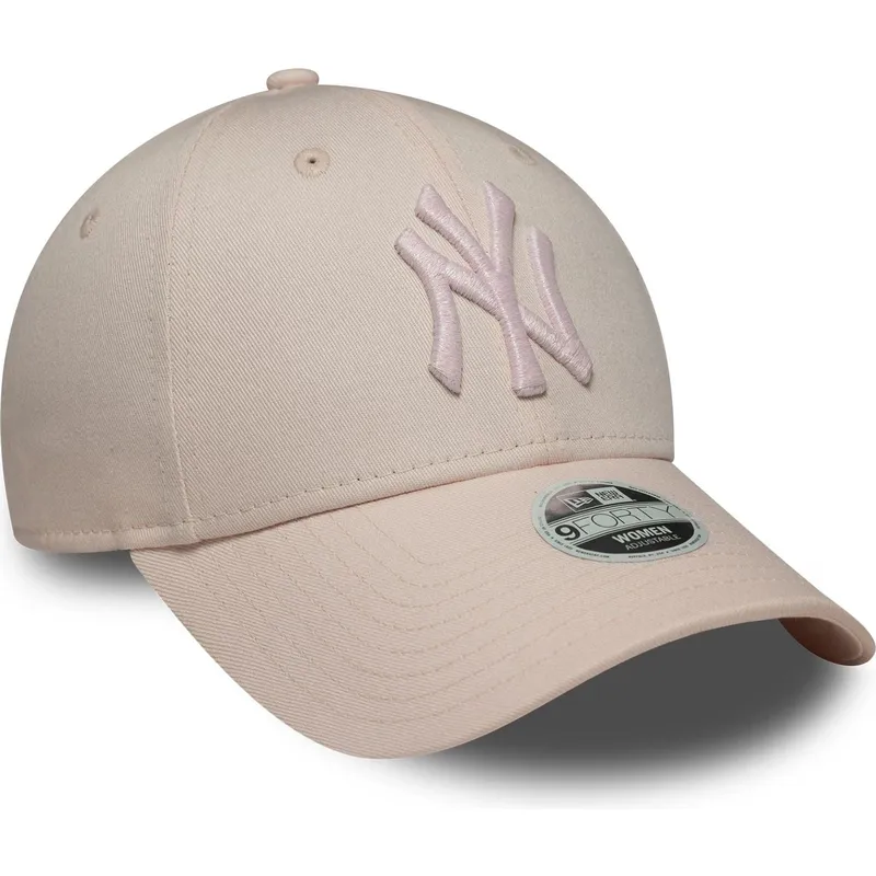 kepure-islenkta-rozine-reguliuojamas-9forty-metallic-new-york-yankees-mlb-new-era