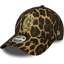 kepure-islenkta-leopardinis-reguliuojama-juostele-9forty-ac-milan-serie-a-new-era