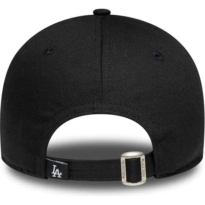 kepure-islenkta-juoda-reguliuojamas-9forty-sequin-wordmark-los-angeles-dodgers-mlb-new-era