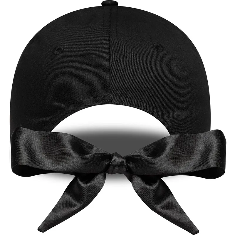kepure-islenkta-juoda-reguliuojama-juostele-9forty-bow-back-new-york-yankees-mlb-new-era