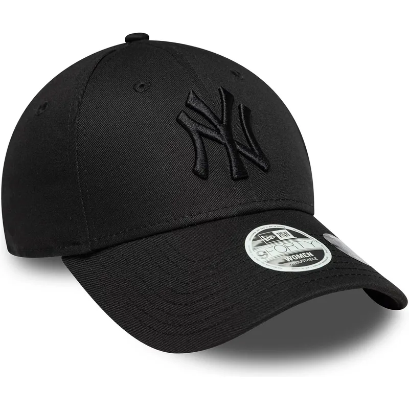 cap-islenkta-black-adjustable-strap-9forty-bow-back-new-york-yankees-mlb-new-era cap-islenkta-black-adjustable-strap-9forty-bow-back-new-york-yankees-mlb-new-era