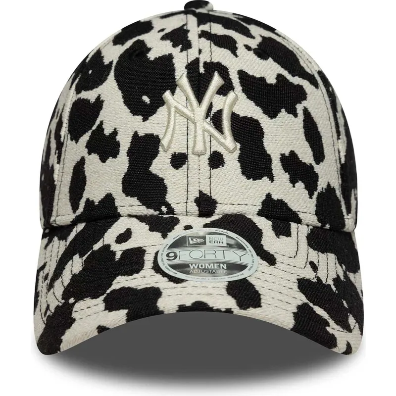kepure-islenkta-juoda-reguliuojamas-9forty-cow-midi-new-york-yankees-mlb-new-era
