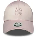 cap-islenkta-pink-adjustable-strap-9forty-satin-new-york-yankees-mlb-new-era
