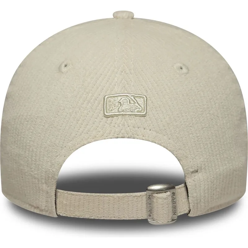 cap-islenkta-beige-adjustable-strap-9forty-m-crown-pastel-cord-los-angeles-dodgers-mlb-new-era