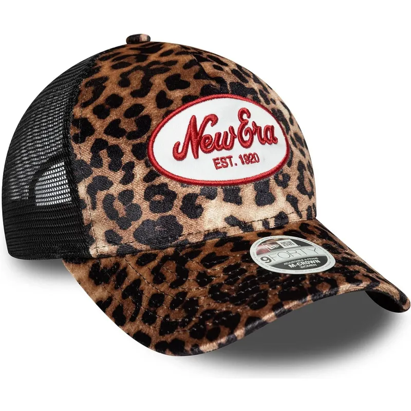 kepure-islenkta-leopardinis-snapback-9forty-a-frame-m-crown-new-era