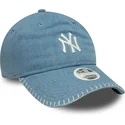 cap-islenkta-blue-adjustable-strap-9twenty-denim-stitch-new-york-yankees-mlb-new-era