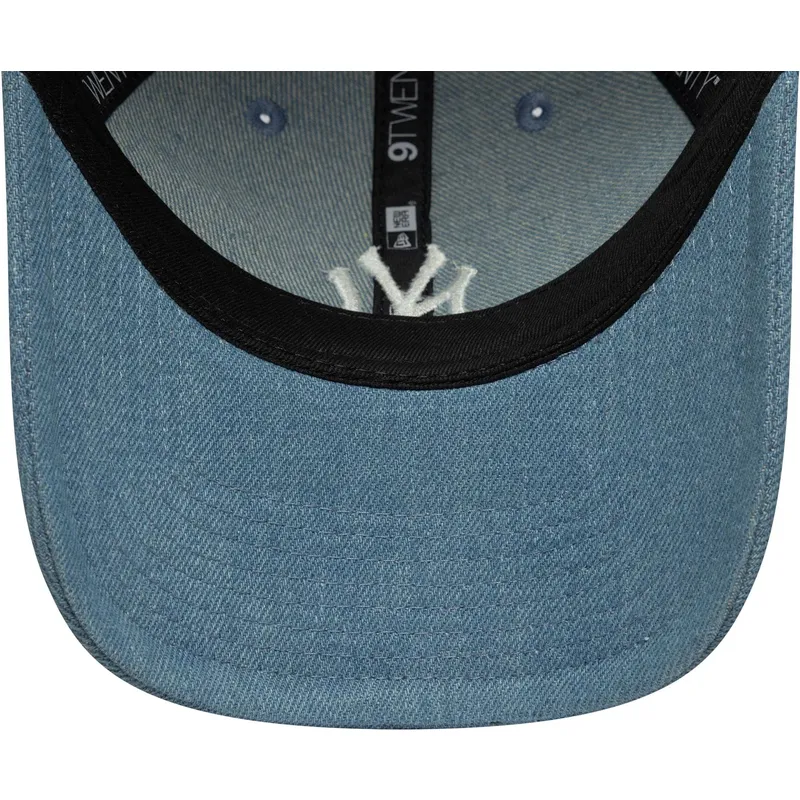 cap-islenkta-blue-adjustable-strap-9twenty-denim-stitch-new-york-yankees-mlb-new-era