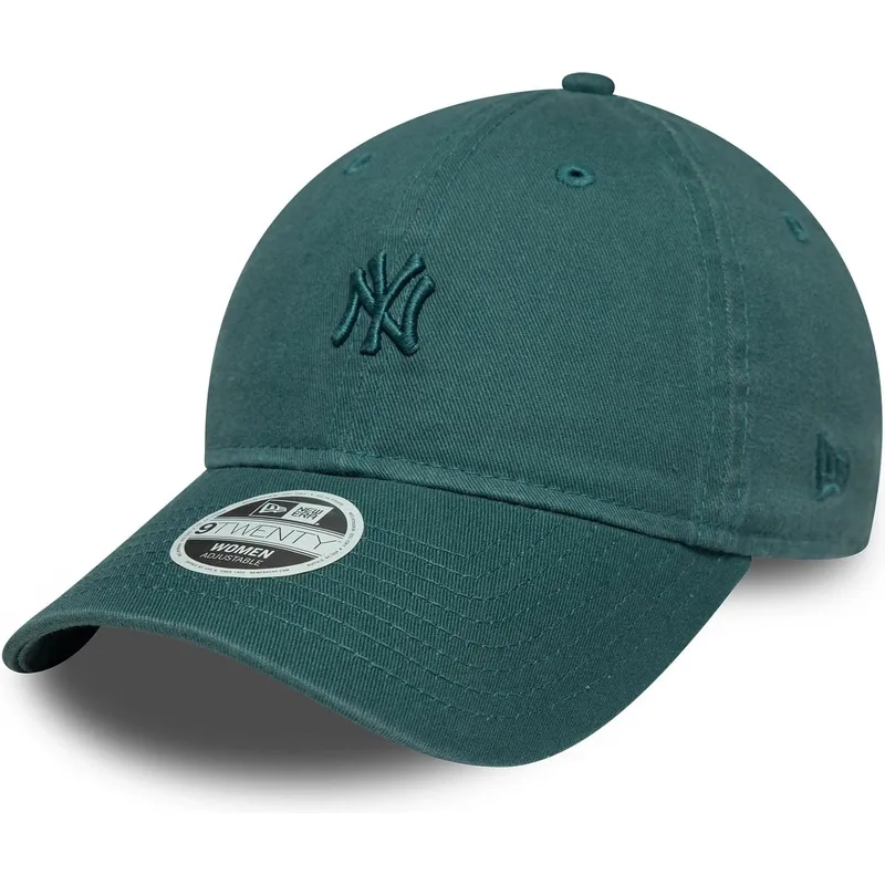 kepure-islenkta-zalia-reguliuojamas-9twenty-washed-mini-new-york-yankees-mlb-new-era