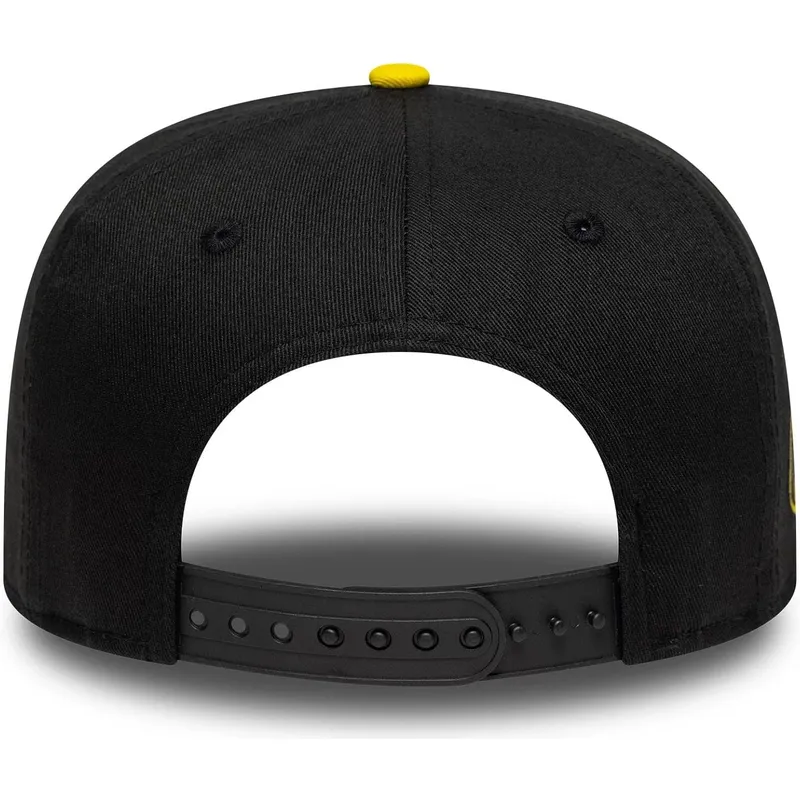 kepure-plokscia-juoda-snapback-vaikams-9fifty-batman-dc-comics-new-era