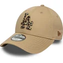 kepure-islenkta-ruda-reguliuojamas-vaikams-9forty-animal-infill-los-angeles-dodgers-mlb-new-era