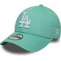 gorra-curva-verde-ajustable-para-nino-9forty-league-essential-de-los-angeles-dodgers-mlb-de-new-era