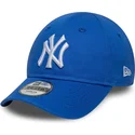 kepure-islenkta-melyna-reguliuojamas-vaikams-9forty-league-essential-new-york-yankees-mlb-new-era