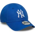 kepure-islenkta-melyna-reguliuojamas-vaikams-9forty-league-essential-new-york-yankees-mlb-new-era
